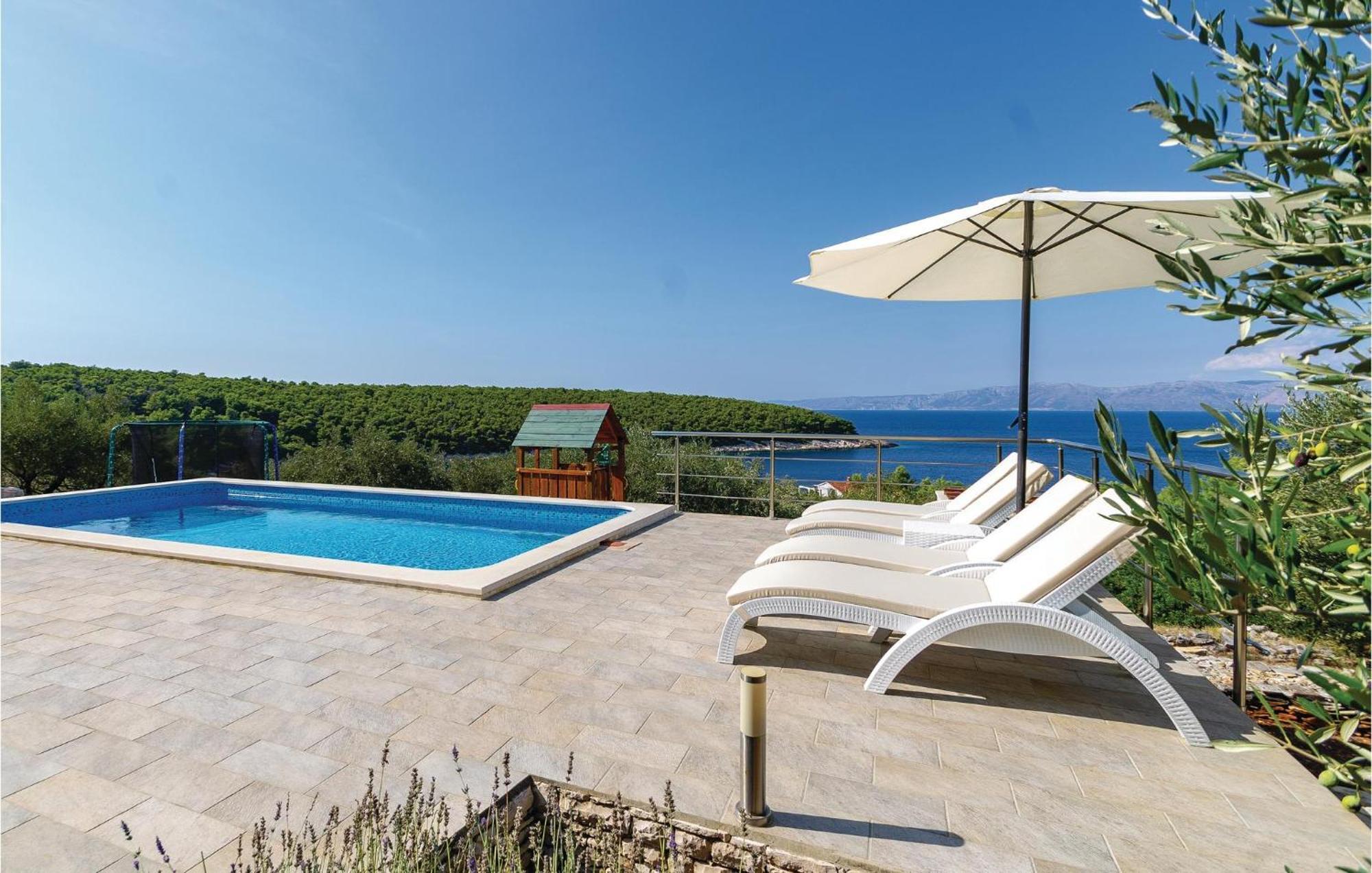Nice Home In Tankaraca With House Sea View Вела-Лука Экстерьер фото
