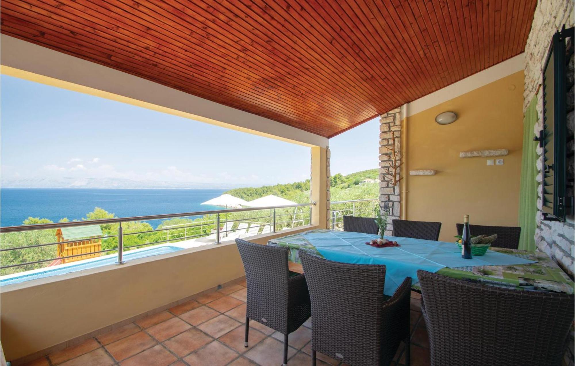 Nice Home In Tankaraca With House Sea View Вела-Лука Экстерьер фото